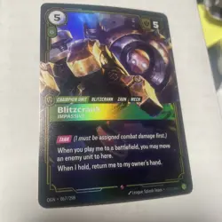 Riftbound Blitzcrank Card OGN 067/298 English League of Legends - Image 1