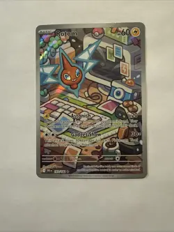 Rotom 197/182 Destined Rivals Illustration Full Art Pokemon TCG Card - Image 1