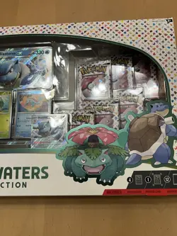 NEW Pokemon 151 Blooming Waters Premium Collection Trading Card Game SEALED - Image 3