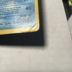Pokemon Card Dark Blastoise Team Rocket Unlimited Non Holo 20/82 Corner Crease - Image 2