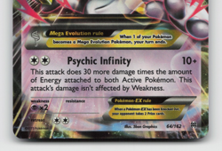 Pokemon Mega Mewtwo EX TCG Holo Card Breakthrough Pokemon 64/162 NM Condition - Image 4
