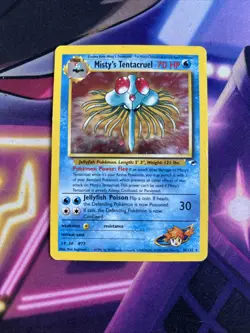 Misty's Tentacruel - 10/132 - Pokemon Gym Heroes Unlimited Holo Rare Card HP - Image 1