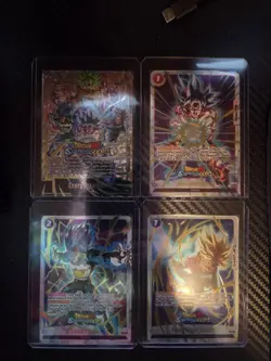 Dragon Ball Fusion World Sparking Zero PROMO Trading Cards Full Set - Image 1