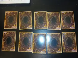 Vintage Yu-Gi-Oh Tcg Card Lot Of 10 Holo Spanish DL1S001-002 Duel League Promos! - Image 5
