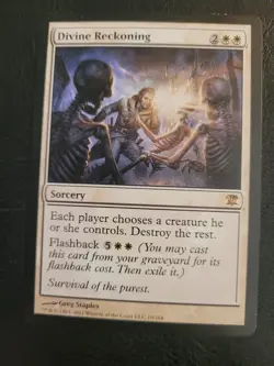 Divine Reckoning (10) Innistrad LP MTG Magic the Gathering White Rare LP - Image 1