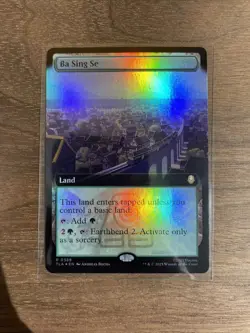 Ba Sing Se 0388 TLA Extended Art Foil MTG Avatar NM/M - Image 1