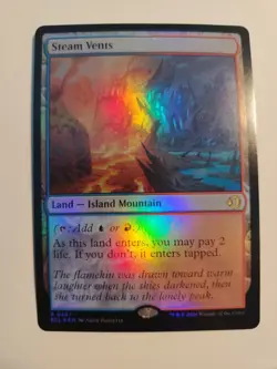 Foil Steam Vents - Rare MtG Card ECL 267 - Image 1