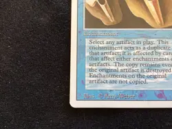 Magic the Gathering card- Copy Artifact, Revised Edition. Good condition - Image 4