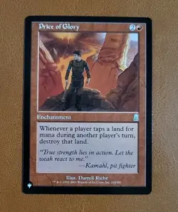 NM Price of Glory 214/350 "The List" Reprint Odyssey - Image 1