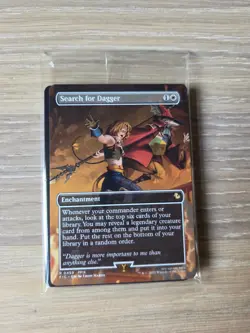 Search for Dagger Borderless non foil FINAL FANTASY MTG FIC 0459 - Image 1