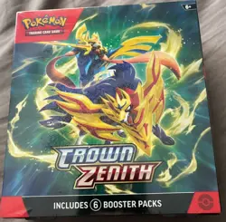Sword & Shield Crown Zenith Pokemon TCG Booster Bundle - (Factory Sealed) 820650858963 - Image 1
