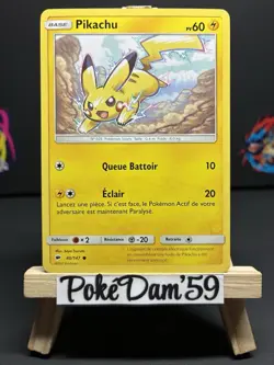 Carte Pokemon Pikachu 40/147 SL3 Soleil & Lune Ombres Ardentes Neuf FR - Image 1