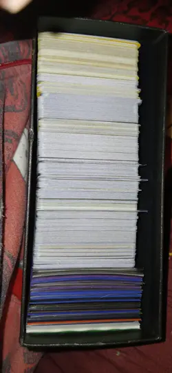 Pokemon X500 Mixed Card Collection Used Storage Unit Find X55 Plus Holo Cards - Image 1