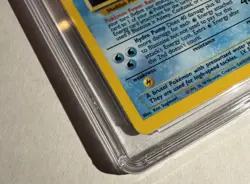 CGC 6.5 Excellent+/NM Blastoise 2/102 Base Set HOLO RARE Pokemon - Old Label - Image 4