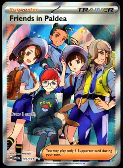 Pokemon TCG Friends in Paldea 137/131 Prismatic Evolutions Ultra Rare Card - NM - Image 1