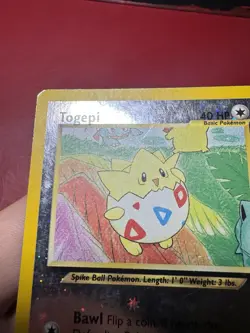 Togepi 4/18 Reverse Holo Southern Islands Pokemon Card HP - Image 3