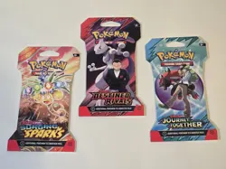Pokemon TCG Booster Pack Lot (Surging Sparks/Destined Rivals/Journey Together) - Image 1