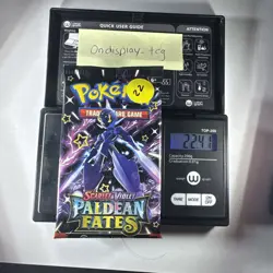 22.41g Paldean Fates Booster Pack Pokemon TCG New Sealed - Image 1