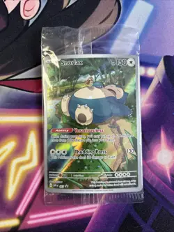 Snorlax - SVP051 - Pokemon Scarlet & Violet Promo SEALED Ultra Rare Card NM - Image 1