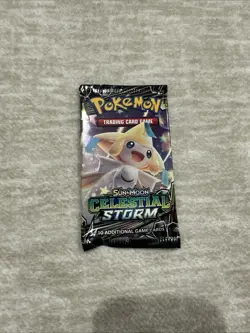 Pokemon Sun And Moon Celestial Storm Factory Sealed Booster Pack - Image 1