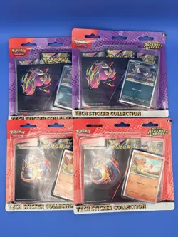POKEMON TCG Ascended Heroes Tech Sticker Collection | SET OF 4 | FREE SHIPPING - Image 1