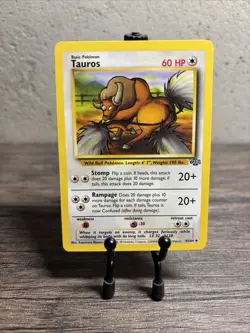Tauros 47/64 Jungle Regular Common-Vintage-Pokemon TCG-Fast Shipping-NM!! - Image 1