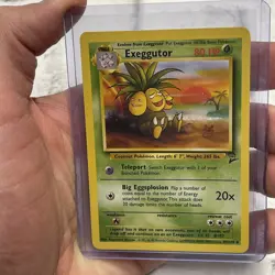 Pokemon Exeggutor 39/130 Base Set 2 Uncommon Pokemon TCG Vintage NM/MT Nintendo - Image 1