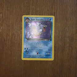 Dark Gyarados 25/82 Rare Team Rocket Pokemon - BONUS magikarp - Image 5