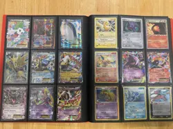 pokemon binder lot Of 150 Cards! Vintage/E-Reader/LV.X/Mega/EX/Delta (DMG-LP) - Image 4
