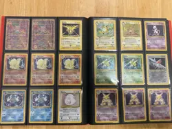 pokemon binder lot Of 150 Cards! Vintage/E-Reader/LV.X/Mega/EX/Delta (DMG-LP) - Image 5