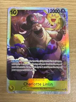 Charlotte Linlin OP03-114 SR One Piece Foil Pillars of Strength Super Rare NM - Image 1