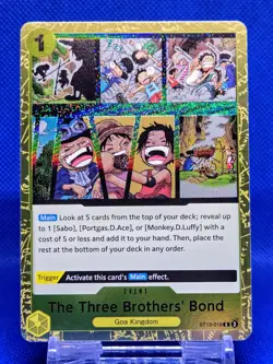 The Three Brothers Bond Set | Pirate Foil | ST13 - PRB02 | One Piece TCG - Image 5