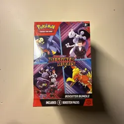 Pokemon TCG: Scarlet and Violet Destined Rivals Booster Bundle 6 Packs - Image 1