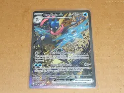2024 Pokemon SCARLET VIOLET GRENINJA EX PROMO SPECIAL ILLUSTATION #132 O397 - Image 1