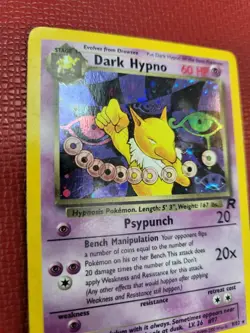 DARK HYPNO 9/82 HOLO RARE TEAM ROCKET POKEMON MP - Image 4