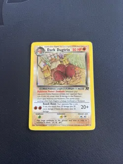 Dark Dugtrio 6/82 Team Rocket Holo Rare Pokemon Card TCG Unlimited - Image 1