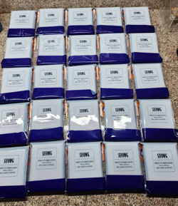 2500! Clear Perfect Fit Inner Sleeves 64mm. x 89mm. Card Pokeman (like KMC) - Image 1