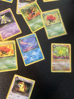 Dark Pokemon Card Collection Lot Wotc Vintage Holos Tcg - Image 4
