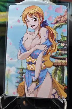 One Piece (Nami) ACG Waifu Sexy Nude Trading Card OPCG - Image 2