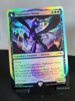Princess Luna / Nightmare Moon Foil Ponies: The Galloping NM ENG MTG - Image 2