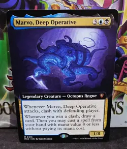 magic the gathering - Marvo, Deep Operative - Legendary Creature - Octopus - Image 1