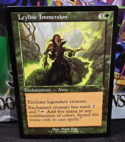 magic the gathering - Leyline Immersion - Enchantment - Aura - Rare - Green - Image 1