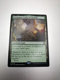 Yavimaya, Cradle of Growth Commander: Modern Horizons 3 MTG Magic The Gathering - Image 1