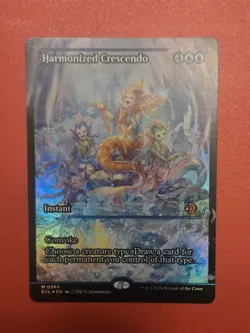 MTG - Harmonized Crescendo - Showcase - Foil - Lorwyn Eclipsed - Image 1