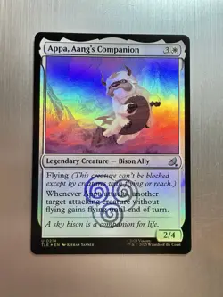 Appa, Aang’s Companion - 214 - MTG Avatar: The Last Airbender - Uncommon - FOIL - Image 1