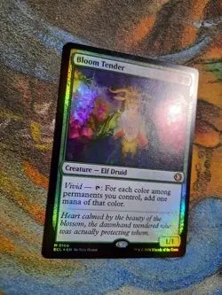 Magic the Gathering MTG - 1 x FOIL Bloom Tender - Lorwyn Eclipsed - NM - Image 2