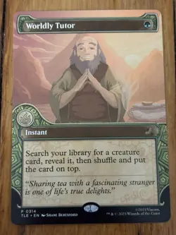 Worldly Tutor - The Last Airbender - MTG - 0314 - Image 1