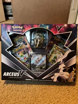 Pokemon TCG Arceus V Figure Collection - FACTORY SEALED W/ Cosmic Eclipse Pack - Image 1