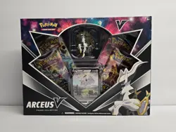 Pokemon Card TCG Arceus V Figure Collection Box Factory Sealed Cosmic Eclipse - Image 1