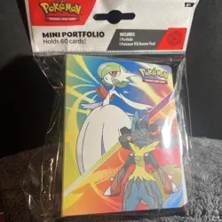Pokemon Mega Evolution Mini Portfolio Binder & Booster Pack Pokemon - NEW SEALED - Image 1